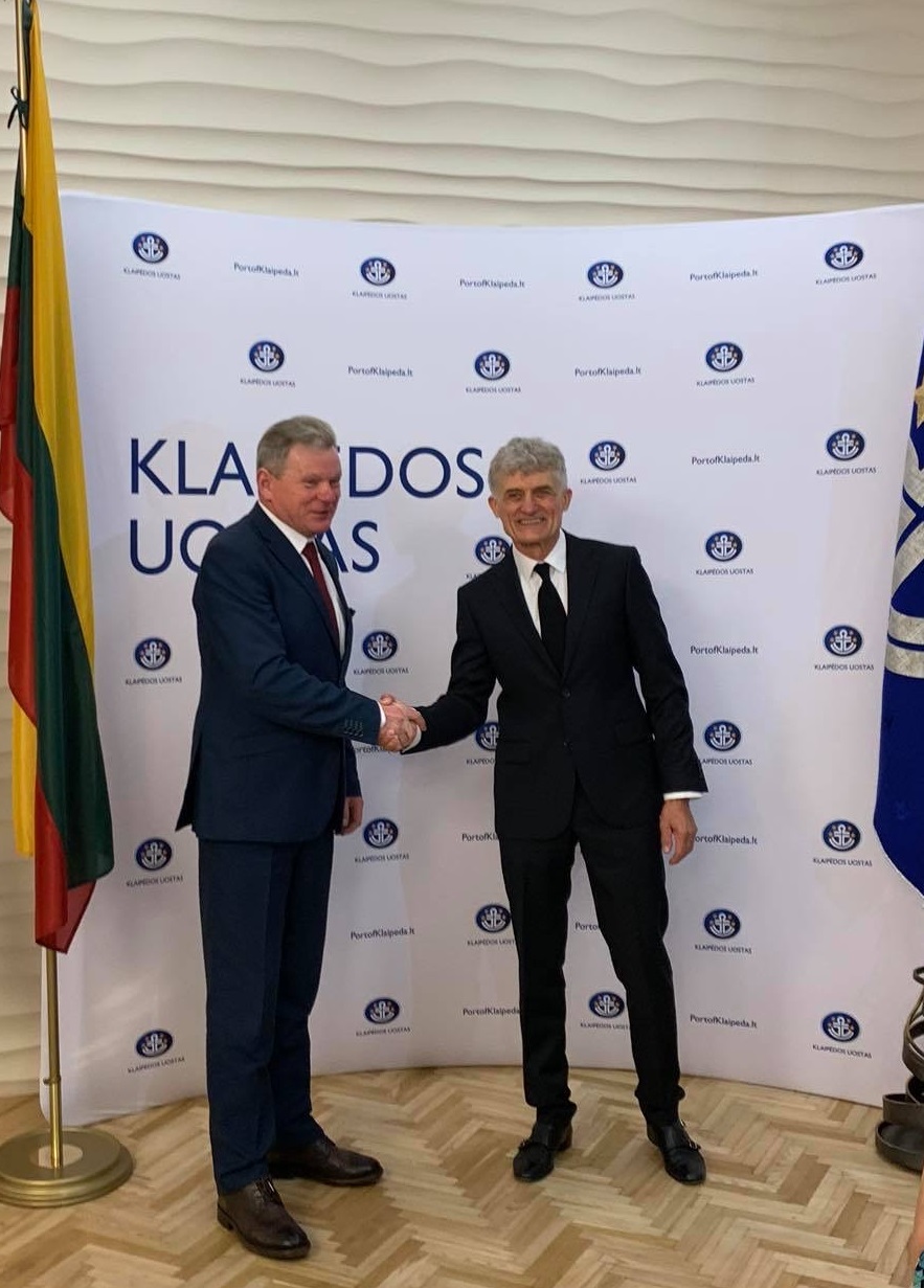 The priority of the new head of the Port of Klaipėda – sustainable development of the port
